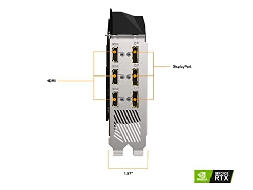 Gigabyte AORUS XTREME WATERFORCE GeForce RTX 3080 LHR 12GB GDDR6X Black image
