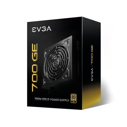 EVGA GE Black ATX 700W Non-Modular 80+ Gold Certified image
