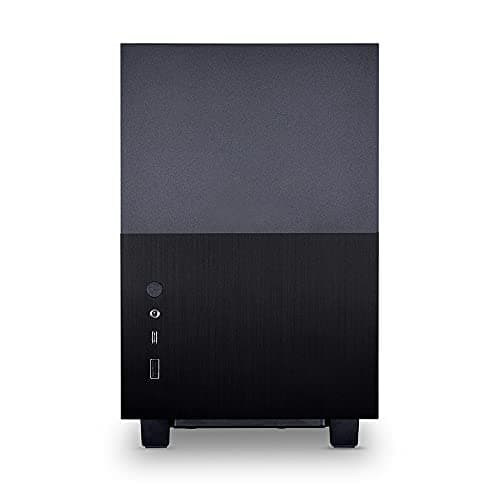 Lian Li Q58 Mini-ITX Desktop Black Tempered Glass Side Panel, PCIe 4.0 image