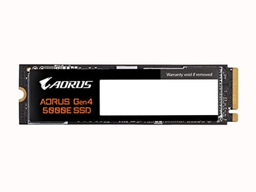 Gigabyte AORUS Gen4 5000E 500GB M.2-2280 SSD PCIe 4.0 x4 NVMe image