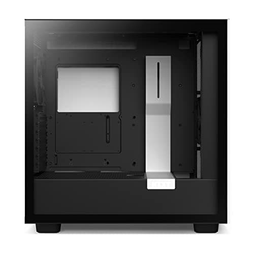 NZXT H7 - Mid-Tower PC Gaming Case - Tempered Glass - Enhanced Cable Management Water-Cooling Ready - Black image