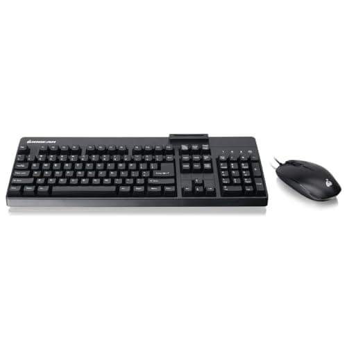 IOGEAR GKBSR202TAAKIT Wired Standard Keyboard with Optical Mouse image