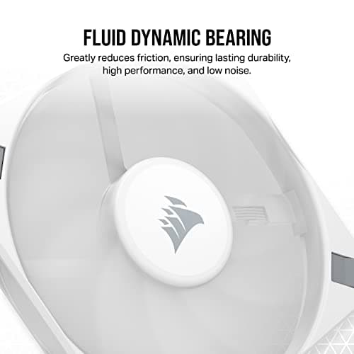 Corsair AF120 SLIM 120mm PWM 56.3 CFM White 1-Pack image