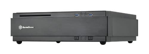 Silverstone ML07B HTPC Black with USB 3.2 Gen 1 Type-A image