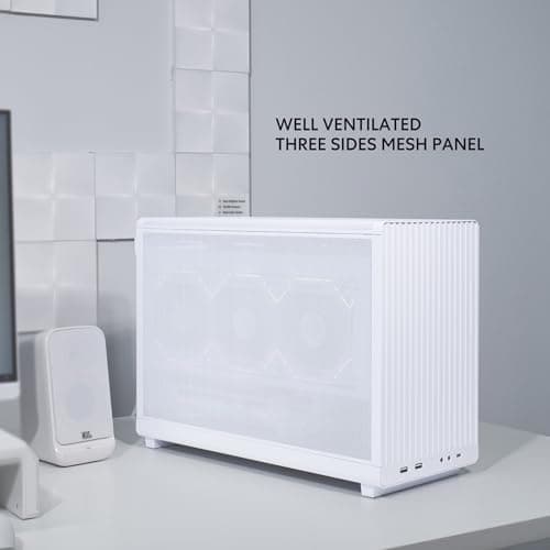 Lian Li A3-mATX Micro ATX Mini Tower White Mesh image