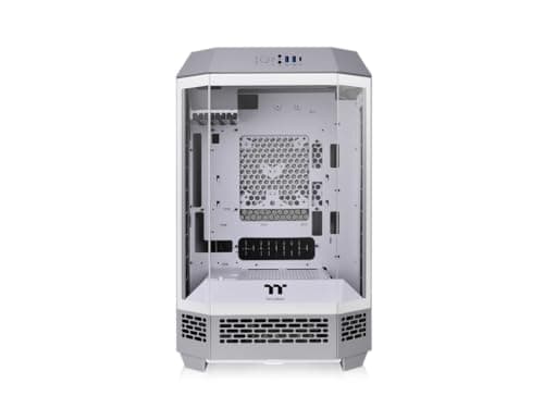 Thermaltake The Tower 300 MicroATX Mini Tower Tempered Glass Side Panel - Limestone image