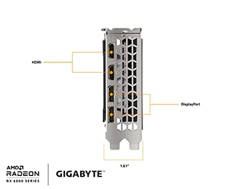 Gigabyte EAGLE Radeon RX 6600 XT 8GB GDDR6 Black / Silver image