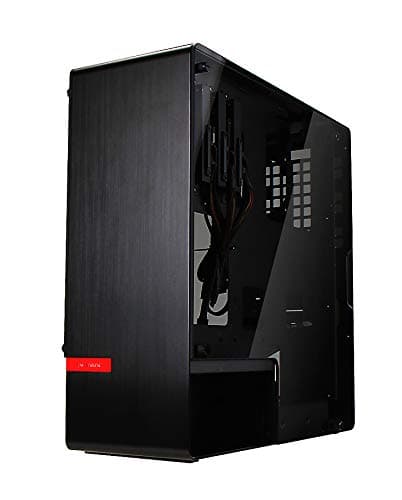 In Win 904 ATX Mid Tower Black with Tempered Glass Side Panel and USB 3.2 Gen 1 Type-A Front Panel image