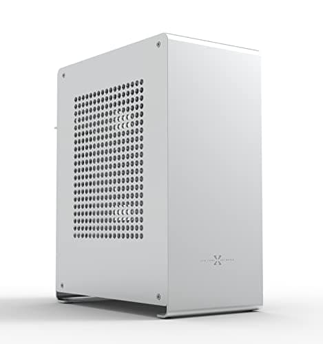 ZZEW A1 Plus Mini-ITX Tower Silver Mesh Side Panel, USB 3.2 Gen 1 Type-A Front Panel, 200 x 114 x 253 mm image