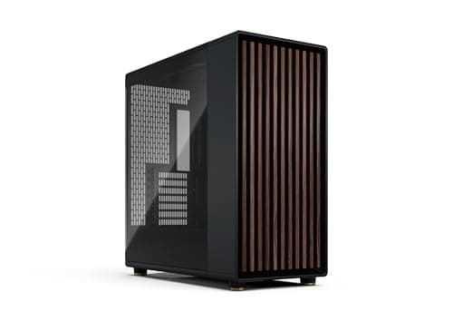 Fractal Design North XL RC ATX Full Tower Charcoal Black with Tinted Tempered Glass Side Panel and USB 3.2 Gen 2 Type-C USB 3.2 Gen 1 Type-A image