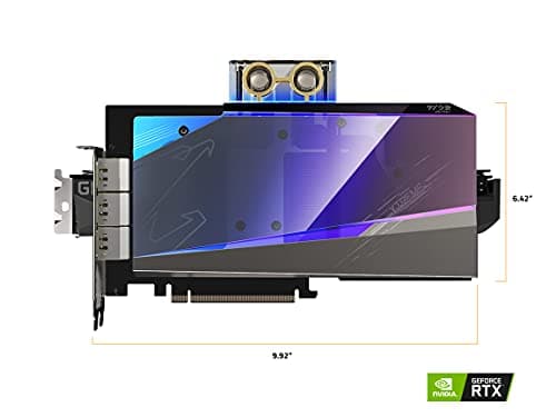 GIGABYTE AORUS GeForce RTX 3080 Ti 12GB GDDR6X PCI Express 4.0 ATX Video Card GV-N308TAORUSX WB-12GD image