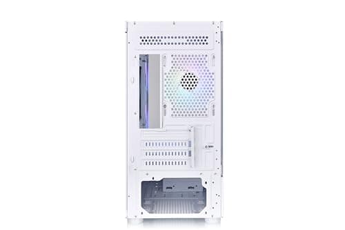 Thermaltake View 170 ARGB Micro ATX Mini Tower White with Tempered Glass Side Panel and USB 3.2 Gen 1 Type-A image