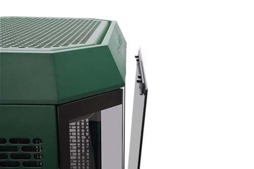 Thermaltake The Tower 600 ATX Mid Tower Green / Black with Tempered Glass Side Panel and USB 3.2 Gen 2 Type-C, USB 3.2 Gen 1 Type-A image