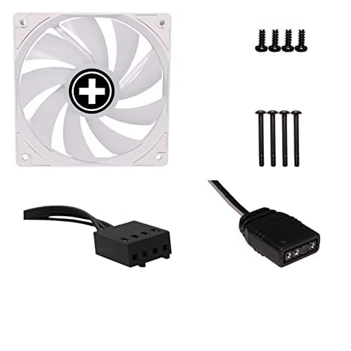 Xilence XPF120.W.ARGB 120mm White Addressable RGB PWM 68.2 CFM image