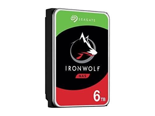 Seagate IronWolf NAS 6TB HDD 3.5" 5400RPM SATA image