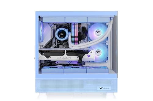 Thermaltake View 270 ATX Mid Tower Hydrangea Blue with Tempered Glass Side Panel  image