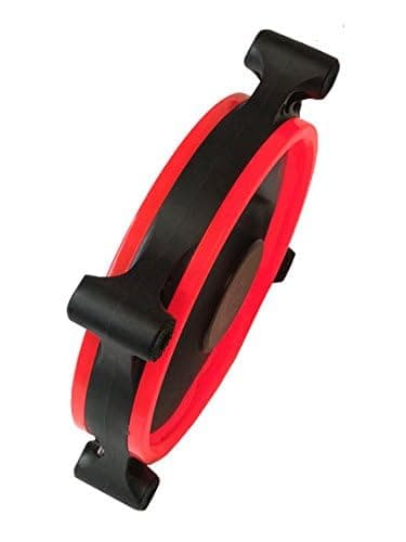 Apevia C 120mm Black / Red Red LED 57.67 CFM 1-Pack image