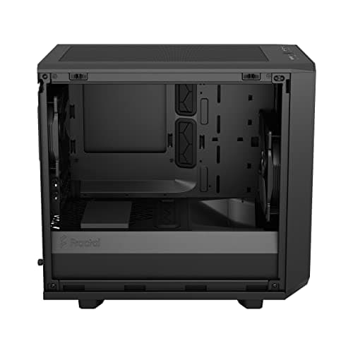 Fractal Design Meshify 2 Nano Mini-ITX Tower Black Tempered Glass Side Panel image