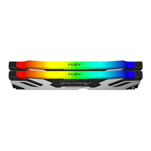 Kingston Fury Renegade RGB Silver / Black DDR5-7200 CL38 32GB (2x16GB) image