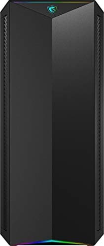 MSI MPG GUNGNIR 100 ATX Mid Tower Black Tempered Glass Side Panel image
