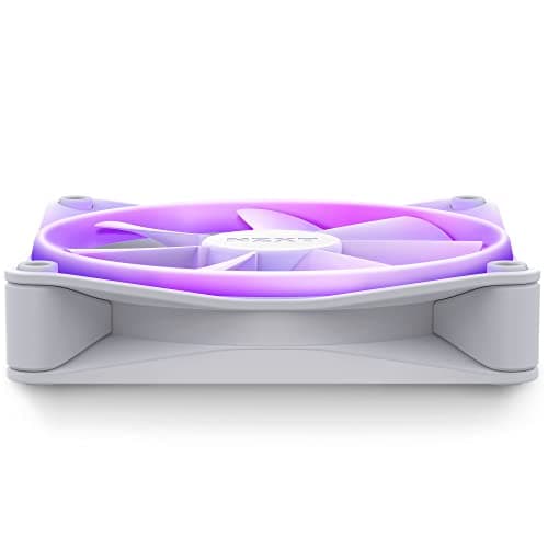 NZXT F120 120mm White Addressable RGB PWM 50.18 CFM 1-Pack image