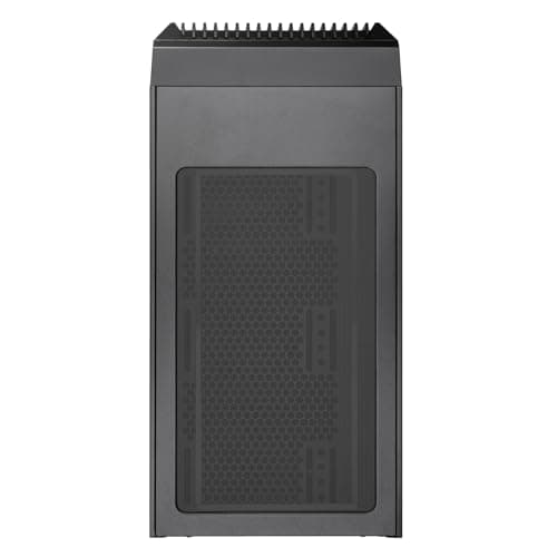 Silverstone CS382 ATX Mid Tower Black with USB 3.2 Gen 2 Type-C and USB 3.2 Gen 1 Type-A image