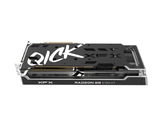 XFX Radeon RX 6750 XT Speedster QICK 319 Ultra 12GB GDDR6 Silver / Black image