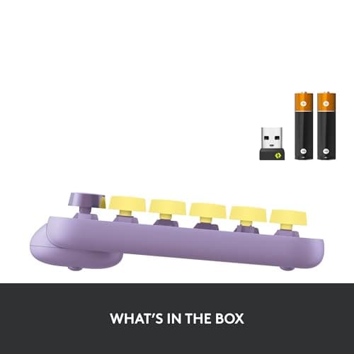 Logitech POP Keys Daydream Bluetooth/Wireless Mini Keyboard image