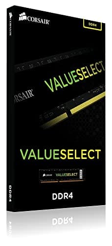 Corsair ValueSelect Black / Yellow DDR4-2666 CL18 8GB (1x8GB) image