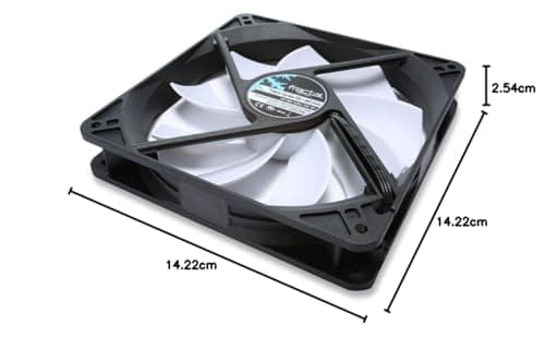 Fractal Design Silent R3 140mm Black / White 56.1 CFM image