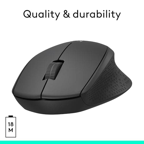 Logitech M330 SILENT PLUS Wireless Optical Mouse image