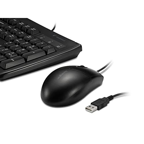 Kensington K70316US Wired Standard Keyboard With Optical Mouse image