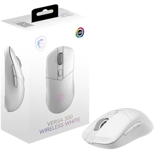 MSI VERSA 300 Wireless Gaming Mouse White image