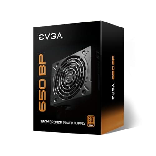 EVGA 650BP Black ATX 650W Non-Modular 80+ Bronze Certified image