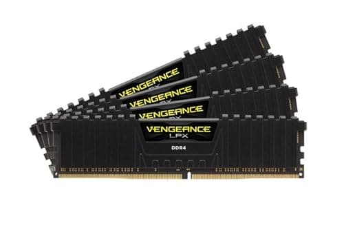 Corsair Vengeance LPX Black / Yellow DDR4-2400 CL14 64GB (4x16GB) image