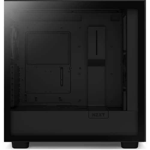 NZXT H7 ATX Mid Tower Black with Tempered Glass Side Panel and Front I/O: USB 3.2 Gen 2x2 Type-C, USB 3.2 Gen 1 Type-A image
