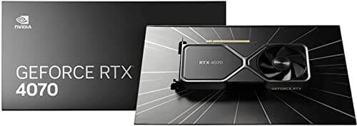 NVIDIA Founders Edition GeForce RTX 4070 12GB GDDR6X Black / Silver image