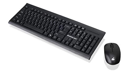 IOGEAR GKM552RB Wireless/Wired Standard Keyboard with Optical Mouse image
