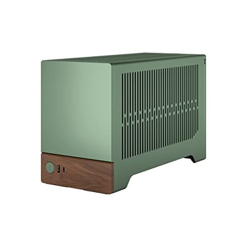 Fractal Design Terra Mini-ITX Desktop Green / Brown Mesh Side Panel Front Panel USB 3.2 Gen 2x2 Type-C                                                    USB 3.2 Gen 1 Type-A image