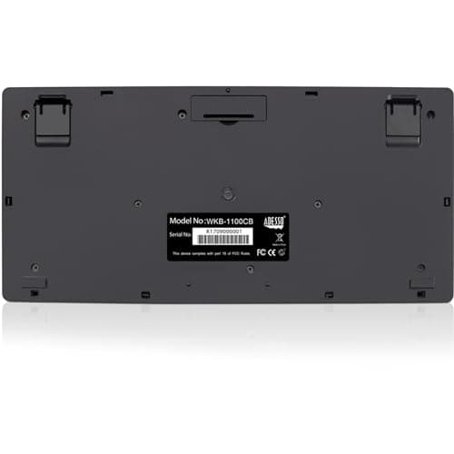 Adesso WKB-1100CB Wireless Mini Keyboard With Optical Mouse image