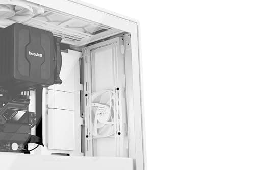 be quiet! Dark Base 701 ATX Mid Tower White Tempered Glass Side Panel image