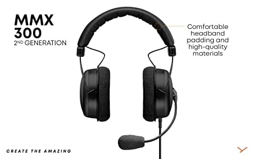 Beyerdynamic MMX 300 (2nd Generation) Closed Gaming Headset image