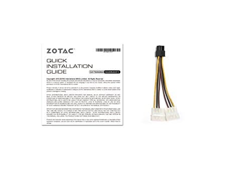 Zotac AMP GeForce GTX 1060 6GB GDDR5 Black / Silver image