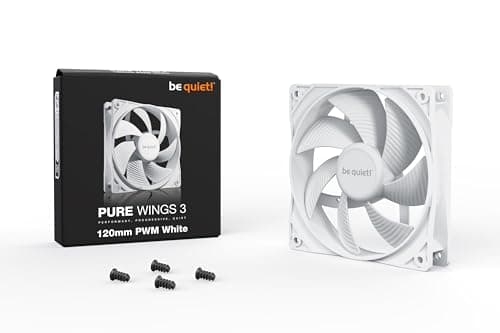 be quiet! Pure Wings 3 120mm White PWM image