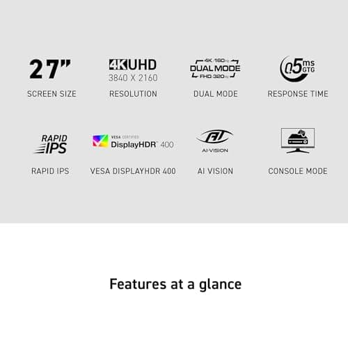 MSI MAG 272URDF E16 27" 4K 160Hz IPS Monitor image