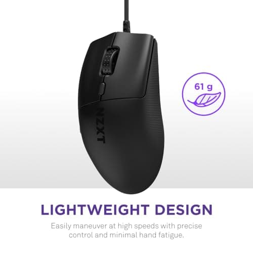 NZXT Lift 2 Ergo Wired Optical Mouse image