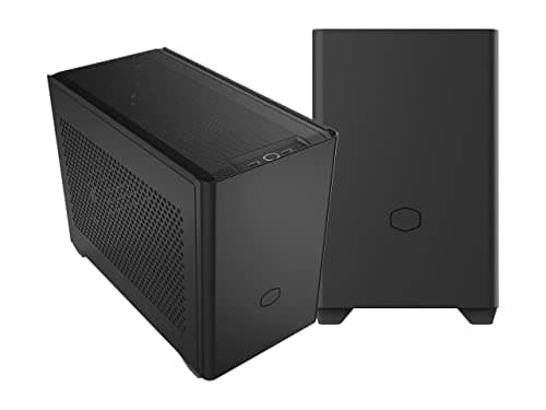 Cooler Master NR200P V2 Mini-ITX 18L PC Case, Top-Mount 240mm|280mm Liquid Cooler, 356mm Vertical Mounting 3.5-Slot GPU, Tempered |Vented Panel, USB 3.2 Gen 2x2 Type C (NR200PV2-KCNN-S00) image