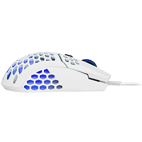 Cooler Master MM711 Matte White Wired Optical Mouse image