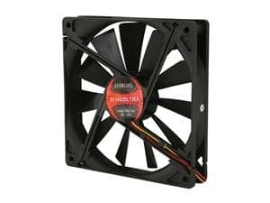 Evercool FAN-EC1425L12EA 140mm Black 68.23 CFM 1-Pack image