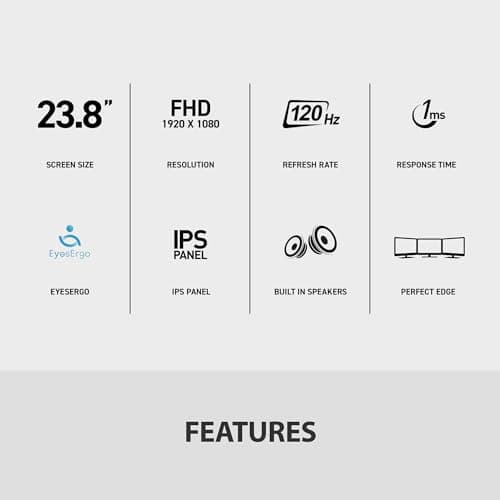 MSI PRO MP242A E2 23.8" 1080p 120Hz IPS Monitor image